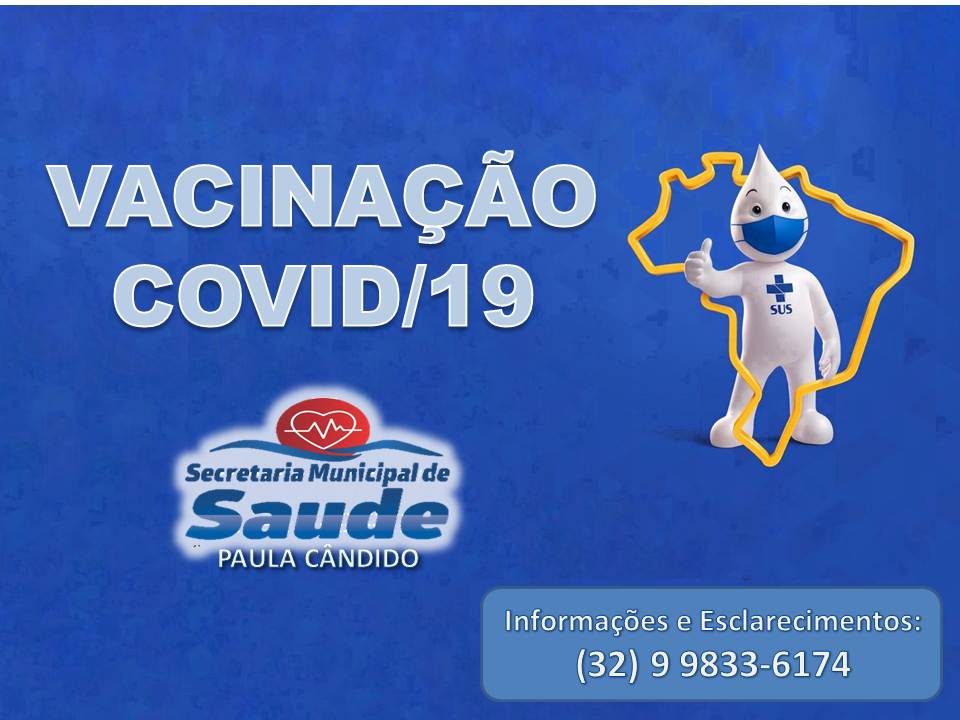 Notícias Prefeitura Municipal de Paula Cândido - Aberto cadastro de vacinação contra a Covid-19 de profissionais da Educação de Paula Cândido